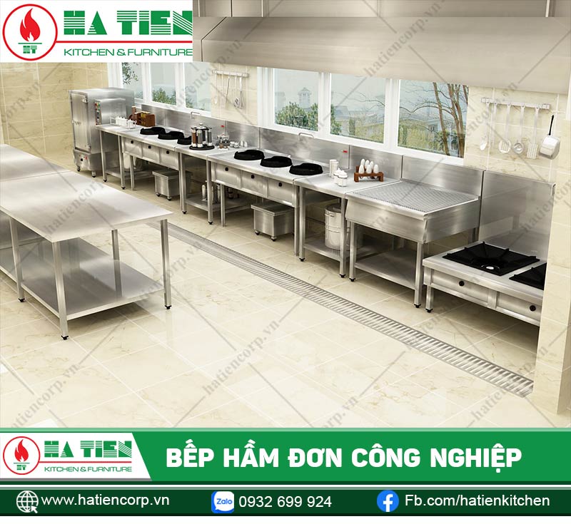 Bếp Hầm Đơn Công Nghiệp Hà Tiên