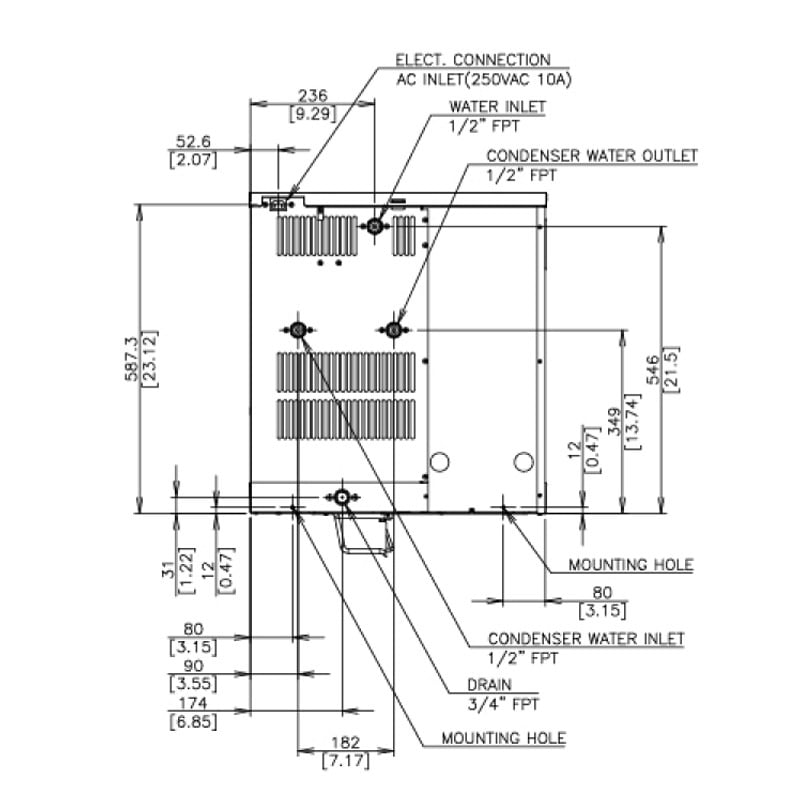 Máy làm đá viên KMD-270AWA - Ảnh 4