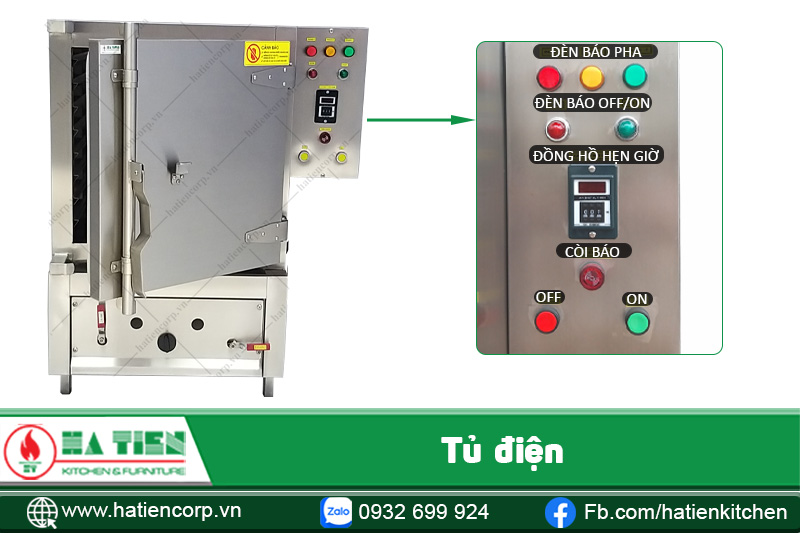 Tủ cơm công nghiệp 30kg 