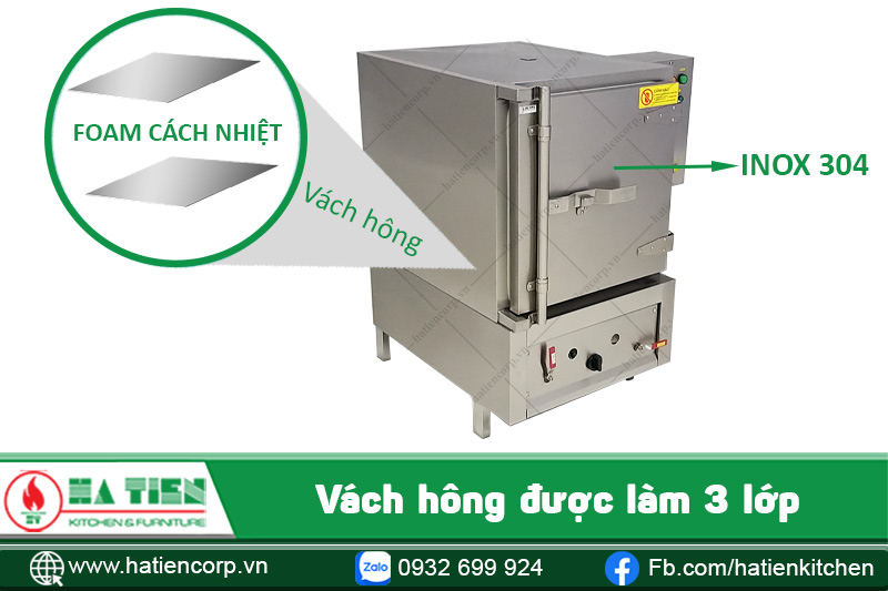 thân tủ cơm công nghiệp 30kg