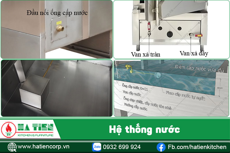 Tủ cơm công nghiệp 30kg bằng gas 