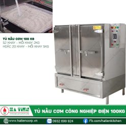 Tủ có thể phục vụ đến 700 suất cơm mỗi bữa