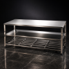 Bàn inox 2 kệ dưới