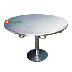 Bàn tròn inox