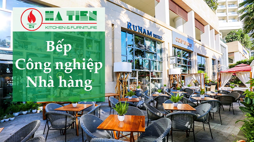 Thiết kế bếp công nghiệp nhà hàng - Cafe Runam Bistro Nha Trang