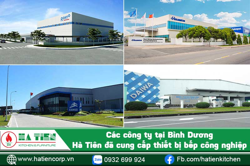 Bếp công nghiệp tại Bình Dương