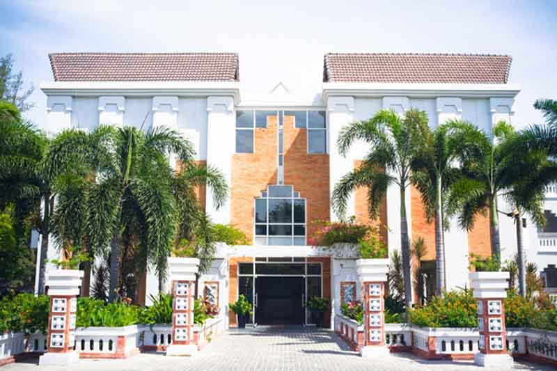Bếp nhà hàng resort