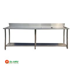 Bàn 1m8 có kệ phẳng