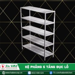 Kệ phẳng 5 tầng