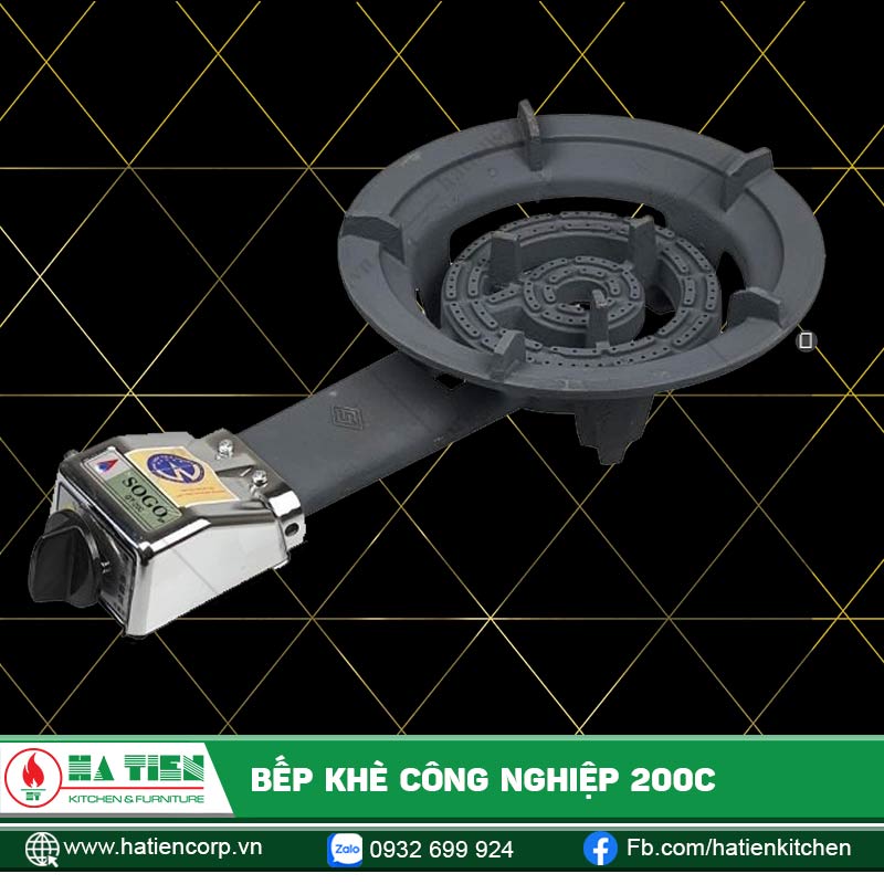 Bếp khè công nghiệp 200C
