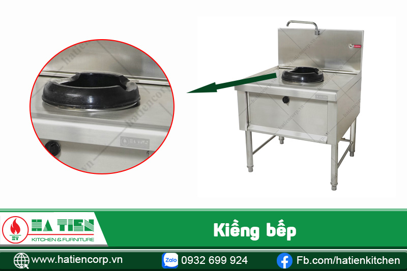 kiềng bếp á 1 họng công nghiệp
