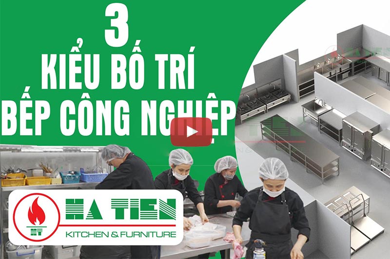 Bố trí bếp nhà hàng