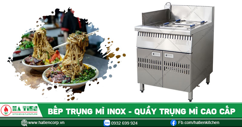 bếp trụng mì