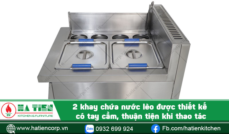 Khay chứa nước lèo bếp trụng mì