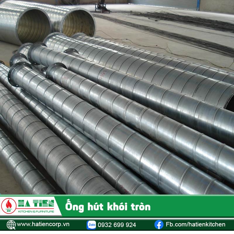 Ống hút khói dạng tròn
