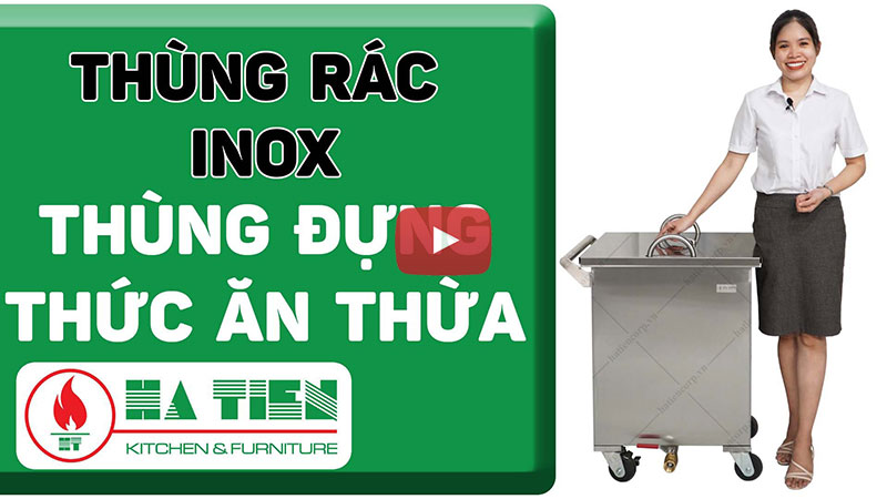 Thùng đựng thức ăn thừa inox
