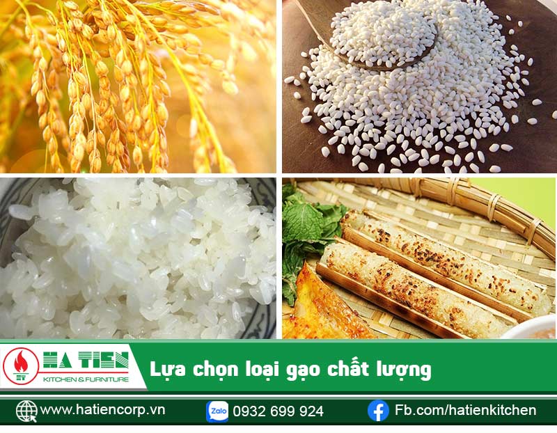 Lựa chọn loại gạo nếp ngon