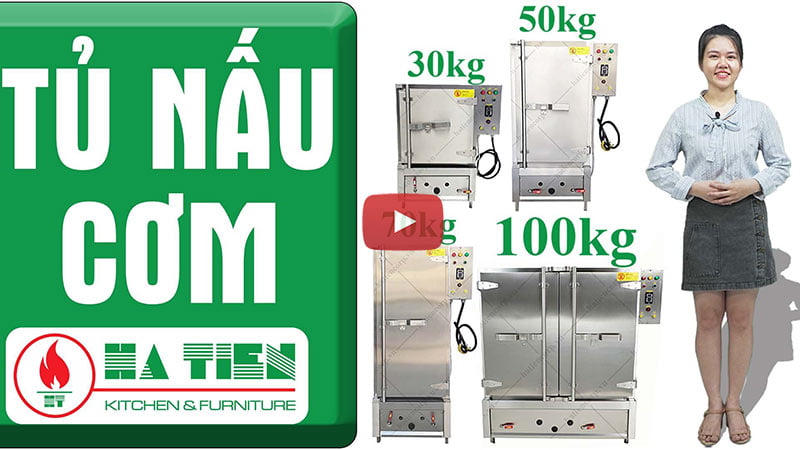 Hướng dẫn sử dụng tủ nấu cơm bằng hơi