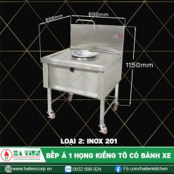 bếp á 1 họng 201, 800