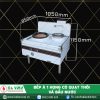bếp á 1 họng có quạt thổi