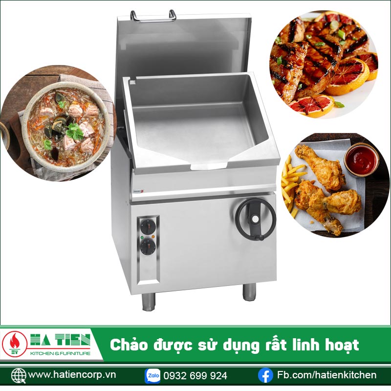 Có thể nấu được đa dạng món ăn