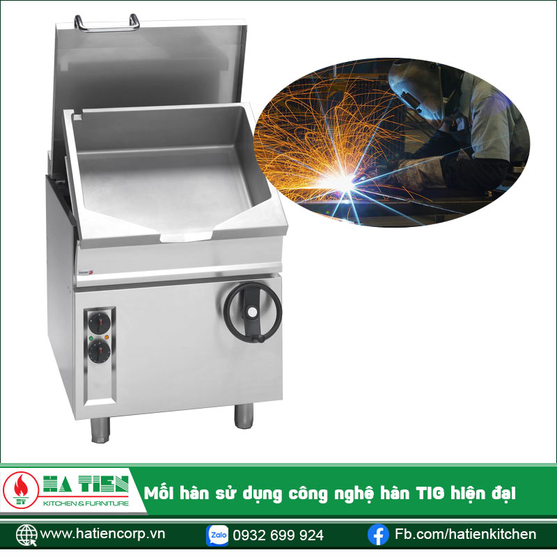 Mối hàn TIG thẩm mỹ, chống oxi hoá