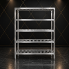 Kệ Đựng Chén Bát Bằng Inox 5 Tầng