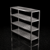 kệ thanh inox 4 tầng