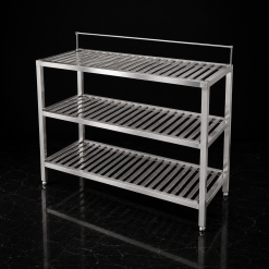 kệ 3 tầng inox kích thước 500