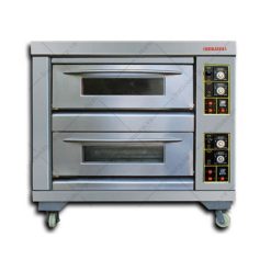 Lò nướng bánh bằng gas 2 tầng