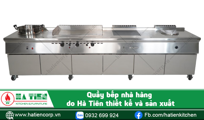 Quầy bếp nhà hàng