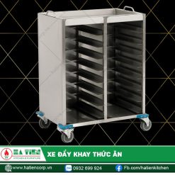Xe đẩy khay thức ăn - Xe đẩy phục vụ thức ăn di động