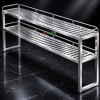 Kệ thanh 2 tầng đặt trên bàn có lan can
