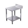 bàn inox 2 tầng
