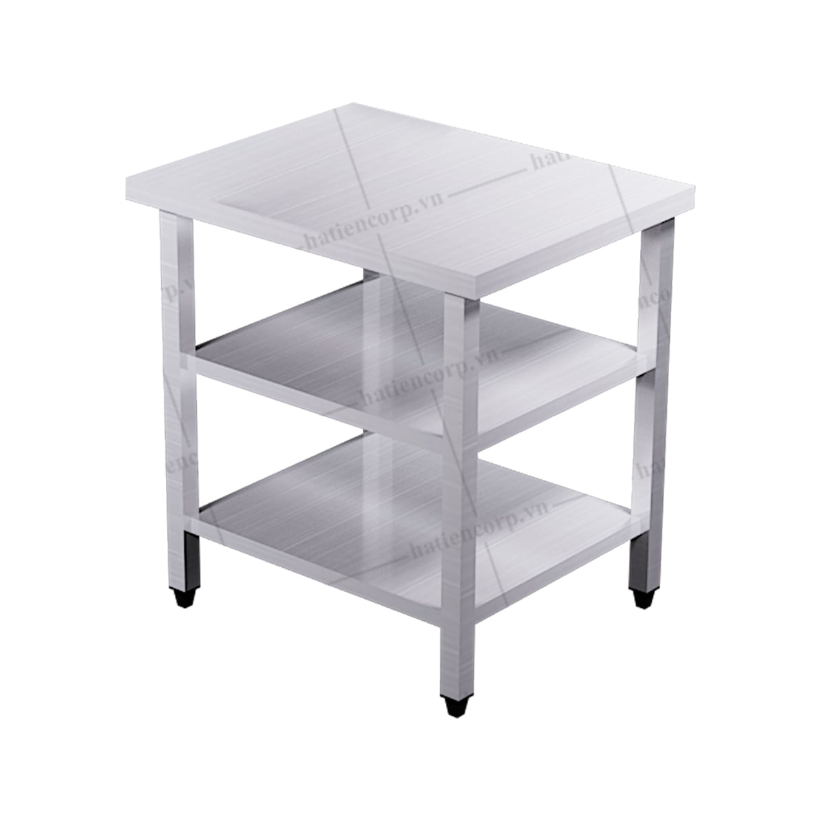 Bàn inox 3 tầng, kệ phẳng