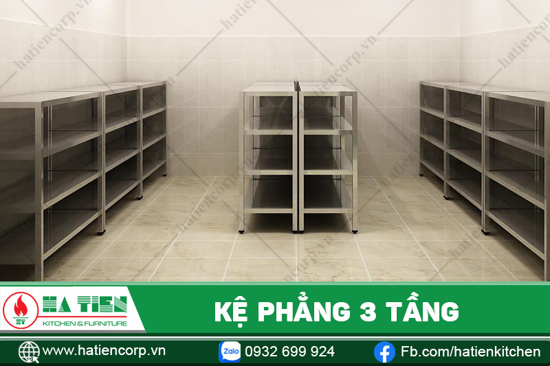 kệ inox 304 5 tầng, 3 tầng
