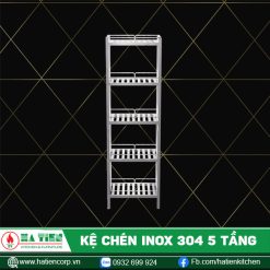 kệ inox 304 5 tầng, kệ thanh