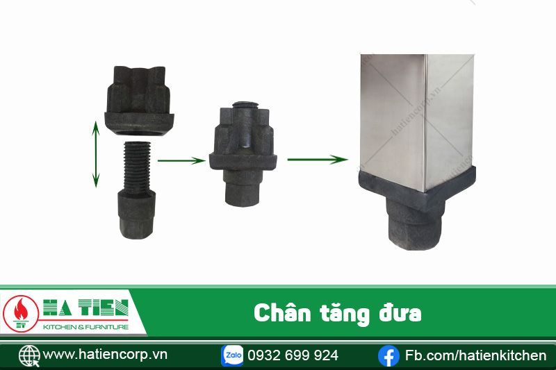 chân kệ úp chén inox 4 tầng