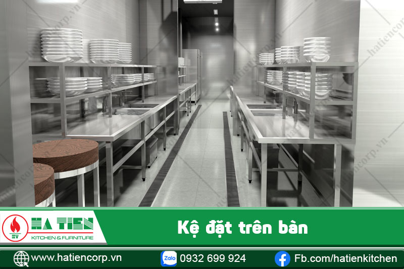 kệ đặt trên bàn