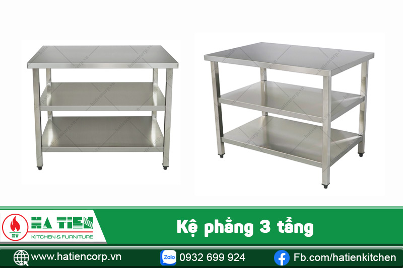 Kệ phẳng 3 tầng