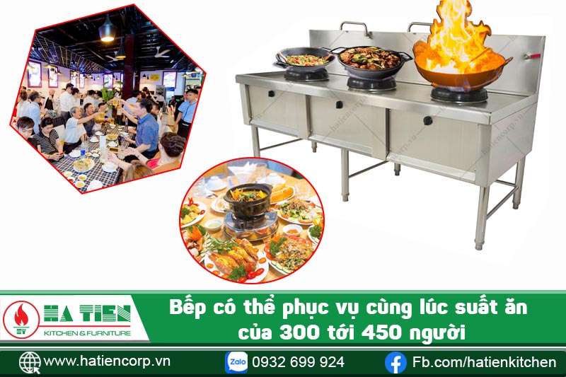 bếp á 3 họng công suất lớn