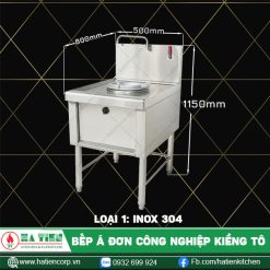 bếp á đơn 304, 500