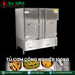 Tủ cơm công nghiệp 100kg - Tủ cơm điện