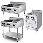 bếp âu có bếp chiên phẳng