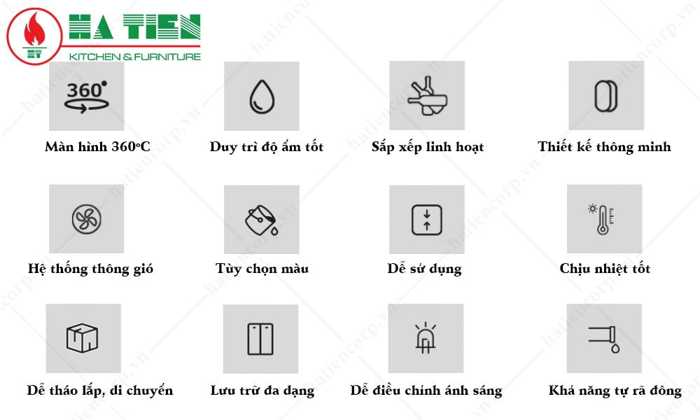 Đặc điểm tủ trưng bày rượu