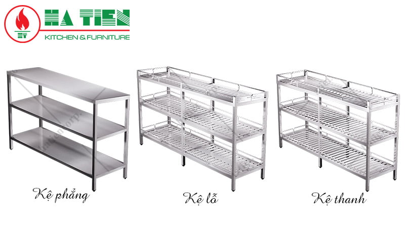 Kệ inox trong kho lạnh bảo quản