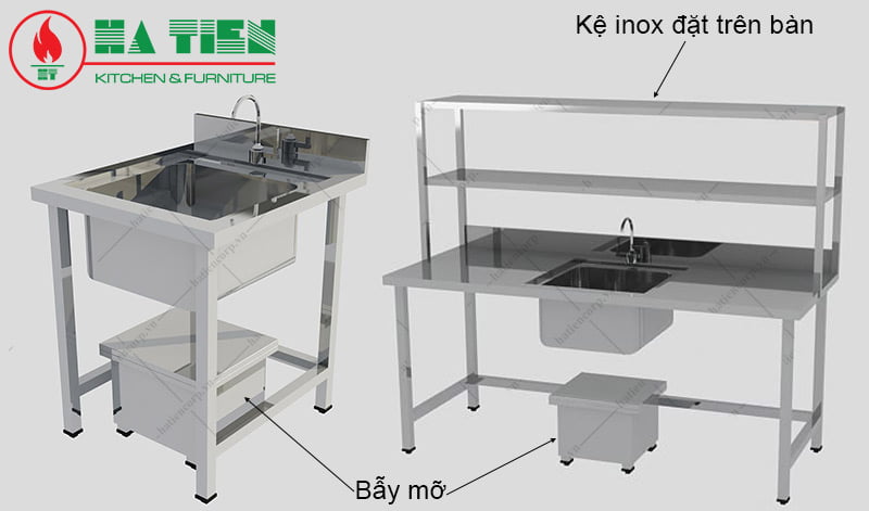 Chậu rửa bát đơn công nghiệp
