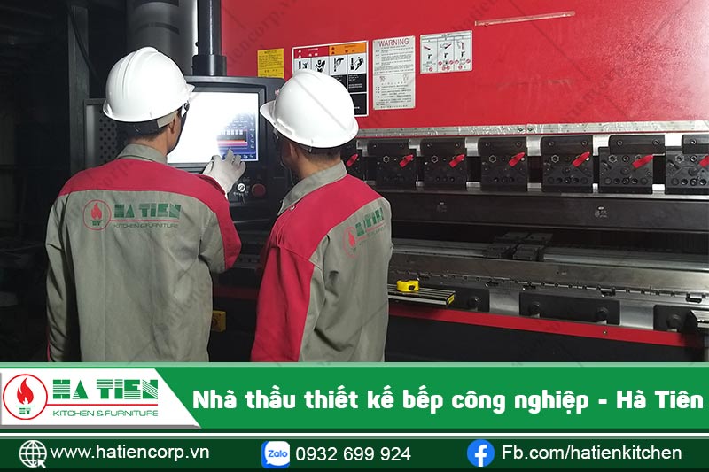 Nhà thầu thiết kế Bếp công nghiệp