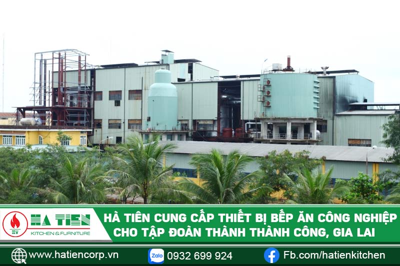 Bếp ăn công nghiệp tại Gia Lai