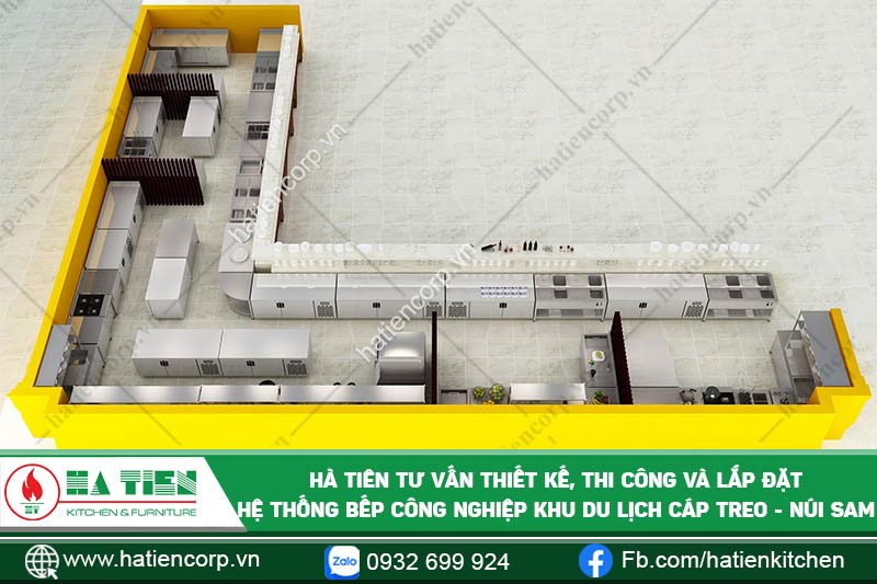 Bếp công nghiệp tại An Giang